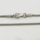 Edelstahl Schlangenkette 2mm