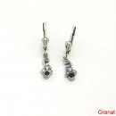 Silber Jugendstil Ohrschmuck GOOH23SI