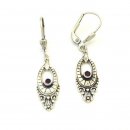 Silber Jugendstil Ohrschmuck GOOH58SI
