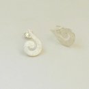 Silber Ohrstecker Spirale MXOS556