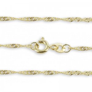 Echt Gold 333/- Singapurkette 1,4mm