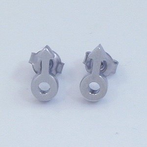 Edelstahl Ohrstecker MXOS473