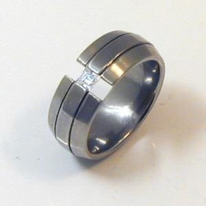 Edelstahl Partnerring MXR340