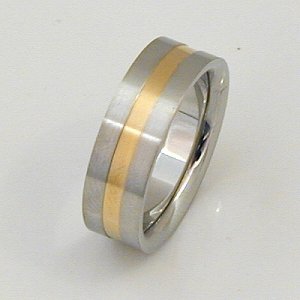 Edelstahl Partnerring MXR360