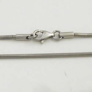 Edelstahl Schlangenkette 2mm