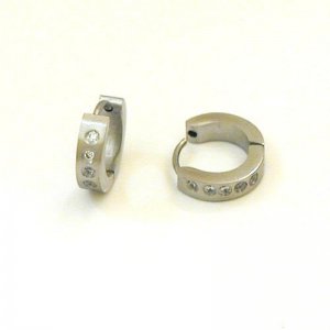 Edelstahlschmuck Creolen EGST2047