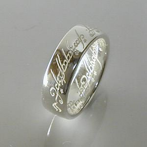 Herr der Ringe Silberring