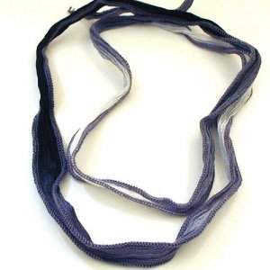 Silber Bead Seidenband 236