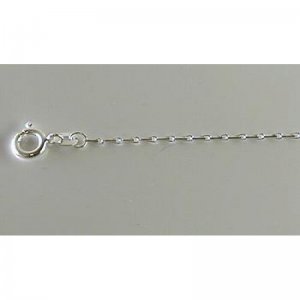 Silber Haferkornkette h35