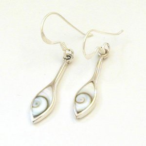 Silber Ohrhänger Shiva Muschel MXOH343
