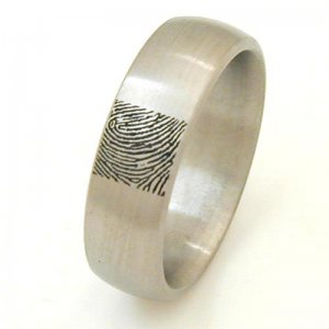 Titanring GO1039 Fingerprint Ring