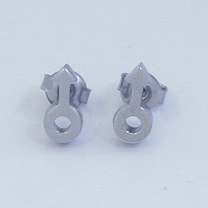 Edelstahl Ohrstecker MXOS473