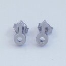 Edelstahl Ohrstecker MXOS473