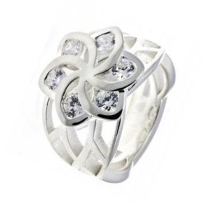 Herr der Ringe Flowers Ring