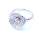 Silberring  mit Goldfassung 497041924