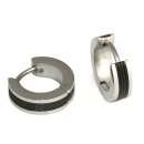 Edelstahlschmuck Creolen KOH989