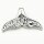 Edelstahlanhänger Walfischflosse KAS3208