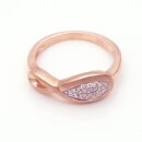 Silberring rose´gold mit Zirkonia YR297012066