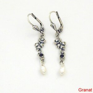 Silber Jugendstil Ohrschmuck GOOH9SI