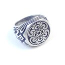 cai Silberschmuck Herrenring c4083r