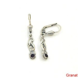 Silber Jugendstil Ohrschmuck GOOH64SI