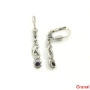 Silber Jugendstil Ohrschmuck GOOH64SI