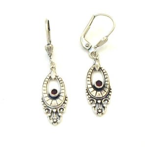 Silber Jugendstil Ohrschmuck GOOH58SI