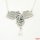 Silberschmuck Jugendstil Kette GOC34SI