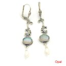 Silber Jugendstil Ohrschmuck GOOH6SI