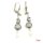 Silber Jugendstil Ohrschmuck GOOH6SI