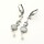 Silber Jugendstil Ohrschmuck GOOH6SI