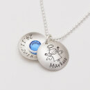 Taufschmuck mit Gravur Taufkette für Jungen GONC101