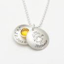 Taufkette mit Gravur Taufschmuck für Mädchen...