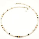 Suesswasserperlenkette mit Saphir SB12