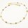 Suesswasserperlenkette mit Saphir SB13