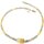 Edelsteinkette mit Labradorit und Citrin SB9