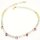 Edelsteinkette mit Beryll und Amethyst SB10