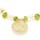 Edelsteinkette Rutilquarz Peridot Mondstein Bergkristall SB8