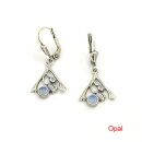 Silber Jugendstil Ohrschmuck GOOH61SI