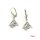 Silber Jugendstil Ohrschmuck GOOH61SI