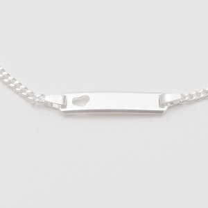 Silber ID - Armband EGBID904626 Panzer