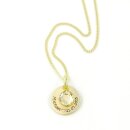 Gold Anhänger Love Namenskette mit Lasergravur...