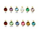 Echt Gold Kette mit Anhänger 10mm samtmatt inkl, Lasergravur GONC34