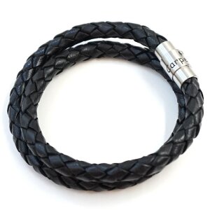 Lederarmband OSLO 2 mit Lasergravur GONAS7_2 gravur