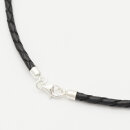 Geflochtenes Lederband 3mm verschiedene Farben