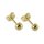 Goldschmuck 4mm Kugel Ohrstecker 205OS3091