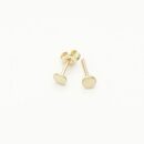 Goldschmuck 333 Ohrstecker 4mm Punkt GONOS1