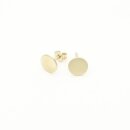 Goldschmuck 333 Ohrstecker 8mm Punkt GONOS3