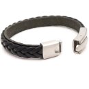 Lederarmband BARCELONA Herrenarmband  inkl, Lasergravur GONAS16