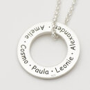 Donut Anhänger Herrenkette mit Gravur GONC93